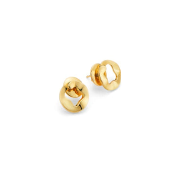 Antonini Milano Jewellery - Earrings - Stud Antonini Anniversary 100 Small Yellow Gold Stud Earrings