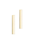 Birks Jewellery - Earrings - Stud Birks 18K Yellow Gold Bar Earrings