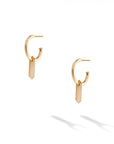 Birks Jewellery - Earrings - Drop Birks 18K Yellow Gold Bee Chic Hoop Drop Earrings