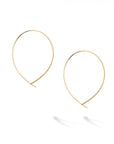 Birks Jewellery - Earrings - Hoop Birks 18K Yellow Gold Hoop Wire Earrings