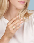 Birks Jewellery - Rings Birks 18K Yellow Gold Oval Signet Ring