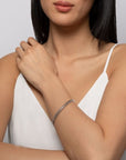 Birks Jewellery - Bracelet Birks Silver Muse 5mm Open Bangle