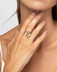 Birks Jewellery - Rings Birks Tri Gold Dare to Dream Circle Ring Size 7