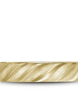Crown Ring Jewellery - Band - Plain Blue Royale 14kt Y 5mm Rope Band
