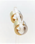 Breuning Jewellery - Earrings - Hoop Breuning 14K Two Tone Huggie Hoops