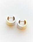 Breuning Jewellery - Earrings - Hoop Breuning 14K Two Tone Huggie Hoops