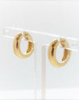 Breuning Jewellery - Earrings - Hoop Breuning 14K Yellow Gold Huggie Hoops