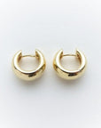 Breuning Jewellery - Earrings - Hoop Breuning 14K Yellow Gold Tapered Hoop Earrings