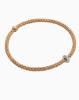 Fope Jewellery - Bracelet Fope 18K Rose Gold Prima Bracelet with Diamonds
