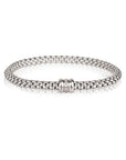 Fope Jewellery - Bracelet Fope 18K White Gold Flex-It Bracelet with Diamonds