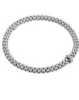 Fope Jewellery - Bracelet Fope 18K White Gold Solo Diamond Flex-it Bracelet