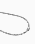 Fope Jewellery - Necklace Fope 18K White Gold Solo Necklace with Diamods