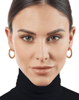 Fope Jewellery - Earrings - Hoop Fope 18K Yellow Gold Small Essential Hoops