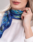 Frey Wille Accessories - Assorted Freywille Van Gogh Starry Night Silk Scarf