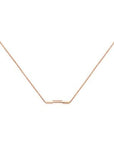 Gucci Jewellery - Necklace Gucci 18K Rose Gold Link To Love Bar Necklace