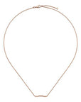 Gucci Jewellery - Necklace Gucci 18K Rose Gold Link To Love Bar Necklace