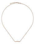 Gucci Jewellery - Necklace Gucci 18K Rose Gold Link To Love Bar Necklace