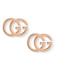 Gucci Jewellery - Earrings - Stud Gucci 18K Rose Gold Running G Stud Earrings