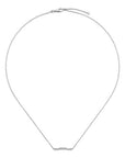 Gucci Jewellery - Necklace Gucci 18K White Gold Link To Love Diamond Bar Necklace