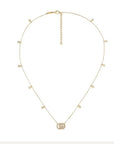 Gucci Jewellery - Necklace Gucci 18K Yellow Gold Diamond Running G Necklace