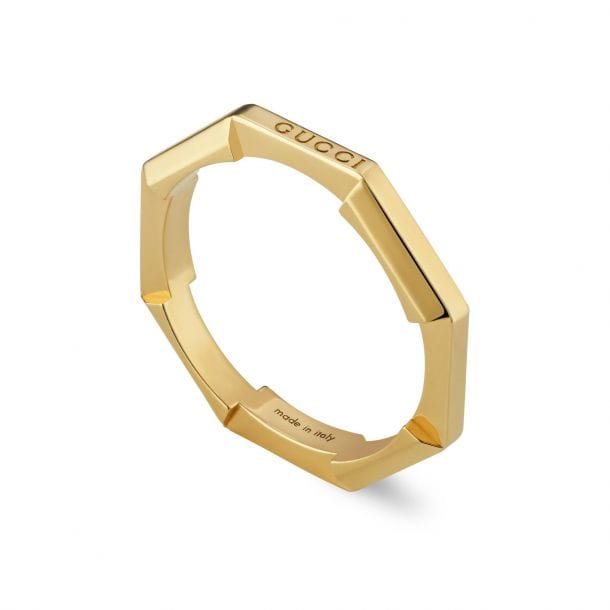 Gucci 18K Yellow Gold Link To Love Ring – Touch of Gold Fine