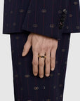 Gucci Jewellery - Rings Gucci 18K Yellow Gold Link To Love Stud Band Size 6