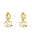 Gucci Jewellery - Earrings - Stud Gucci 18K Yellow Gold Star GG Drop Earrings
