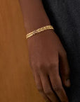 Gucci Jewellery - Bracelet Gucci Flora Yellow Gold 18k Bracelet with Double G