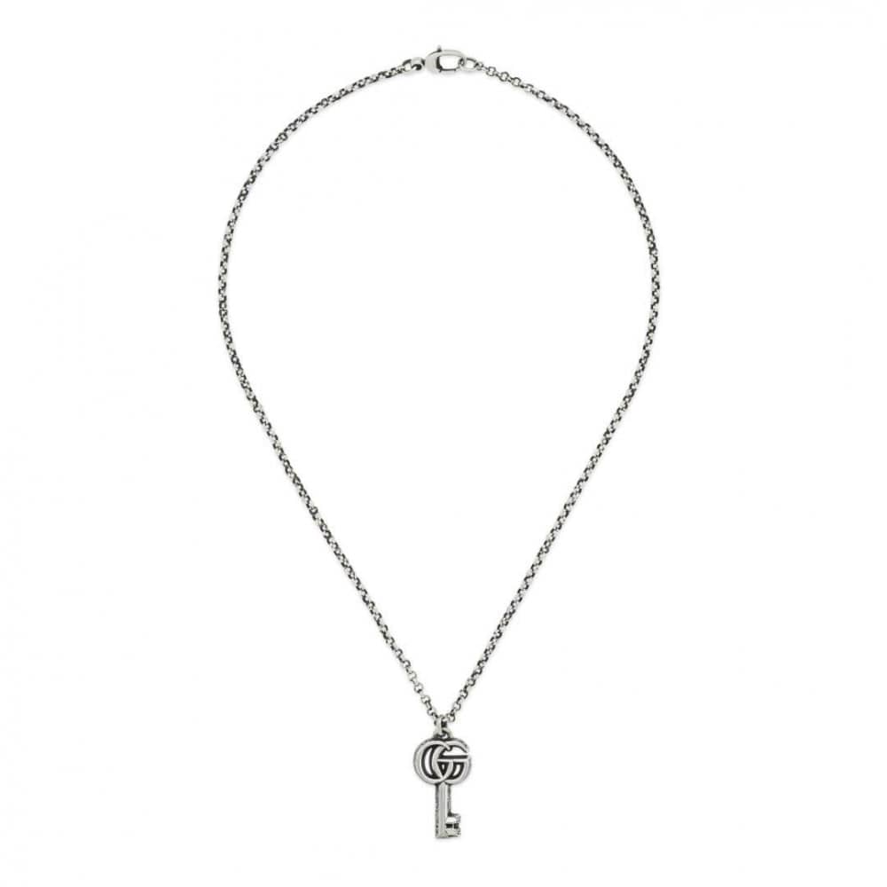 GUCCI GG SILVER MARMONT KEY NECKLACE – Touch of Gold Fine