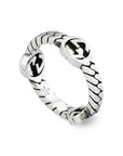 Gucci Jewellery - Rings Gucci Silver Three Interlocking G Ring