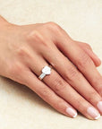 Gucci Jewellery - Rings Gucci Silver Trademark Heart Ring Size 6.25