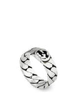 Gucci Jewellery - Rings Gucci Sterling 6mm Chain Banb with Interlocking G Size 7