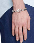 Gucci Jewellery - Bracelet Gucci Sterling GG Mega Link Bracelet