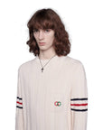 Gucci Jewellery - Necklace Gucci Sterling Reversible GG Key Marmont Necklace