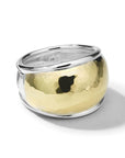 Ippolita Jewellery - Rings Ippolita Silver and 18K Chimera Classico Hammered Dome Ring