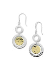 Ippolita Jewellery - Earrings - Stud Ippolita Sterling 18K Chimera Small Disc Drop Earrings