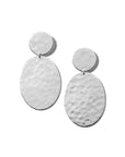 Ippolita Jewellery - Earrings - Drop Ippolita Sterling Hammered Oval Drop Earrings