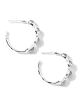Ippolita Jewellery - Earrings - Hoop Ippolita Sterling Hoops with Four Quartz Gems