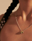 John Hardy Jewellery - Necklace John Hardy Silver 18K Hammered Sugarloaf Necklace