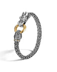 John Hardy Jewellery - Bracelet John Hardy Silver 18K Naga Dragon Ring Bracelet