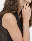 John Hardy Jewellery - Bracelet John Hardy Silver 6.5mm Classic Chain Diamond Pave Clasp Bracelet