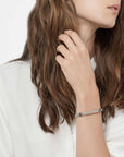 John Hardy Jewellery - Bracelet John Hardy Silver Classic Chain Black Sapphire Lava Four Station Bracelet