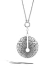 John Hardy Jewellery - Necklace John Hardy Silver Classic Chain Large Closing Disc Necklace