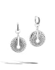 John Hardy Jewellery - Earrings - Drop John Hardy Silver Classic Chain Transformable Earrings