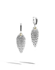 John Hardy Jewellery - Earrings - Drop John Hardy Silver Radial Pave Drop Earrings