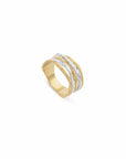 Marco Bicego Jewellery - Rings Marco Bicego 18K Yellow Gold Marrakech Diamond Accent Ring