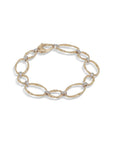 Marco Bicego Jewellery - Bracelet Marco Bicego 18K Yellow Gold Marrakech Onde Diamond Linky Bracelet