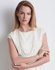 Marco Bicego Jewellery - Bracelet Marco Bicego 18K Yellow Gold Marrakech Onde Diamond Linky Bracelet