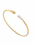 Marco Bicego Jewellery - Bracelet Marco Bicego Lucia 18K Yellow Gold Diamond Accent Bangle