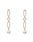 Mikimoto Jewellery - Earrings - Drop Mikimoto M Code 18K Yellow Gold Akoya Cultured Pearl Earrings